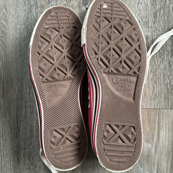 Raspberry Red Converse - Picture 2 of 4